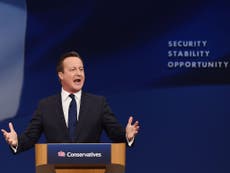 Tory Conference: What David Cameron said about poverty