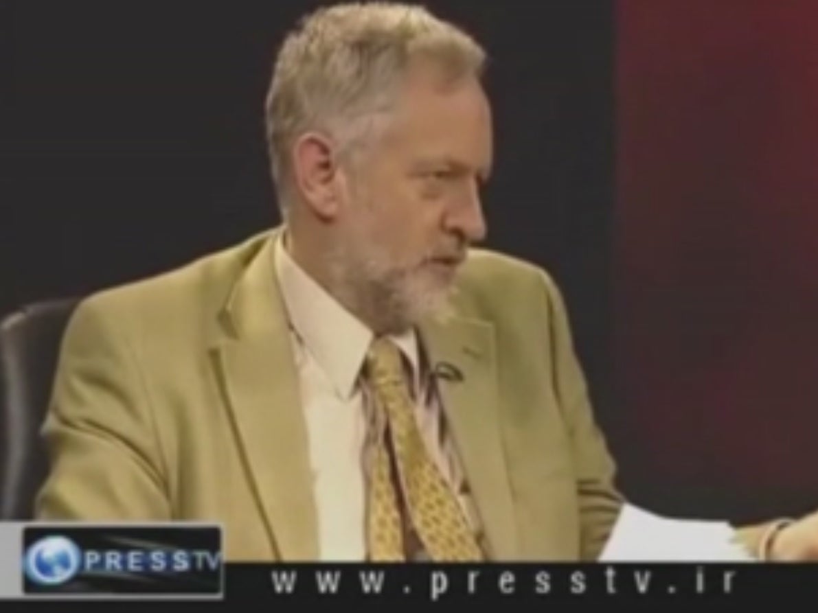 Corbyn on Press TV