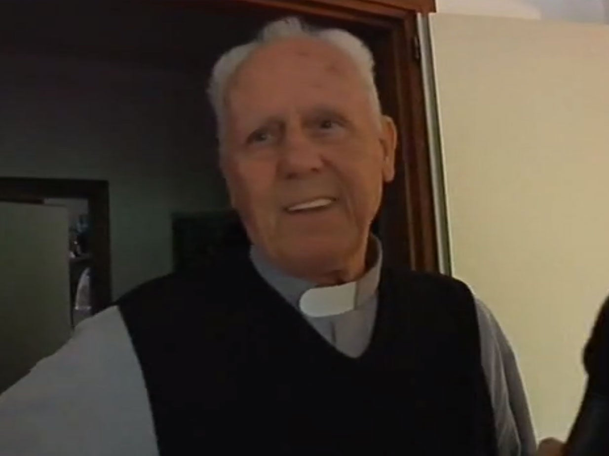 Priest Don Gino Flaim has been fired for his comments justifying paedophilia and blaming children