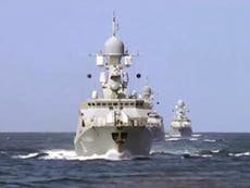 Russian cruise missiles 'crash in Iran'
