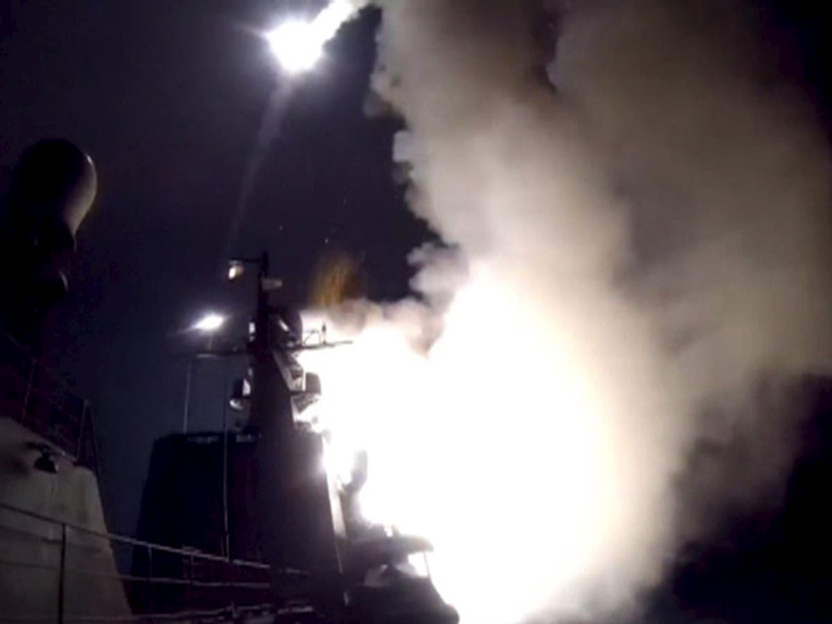 Russia launches missiles at 'Isis targets' in Syria from Caspian Sea ...