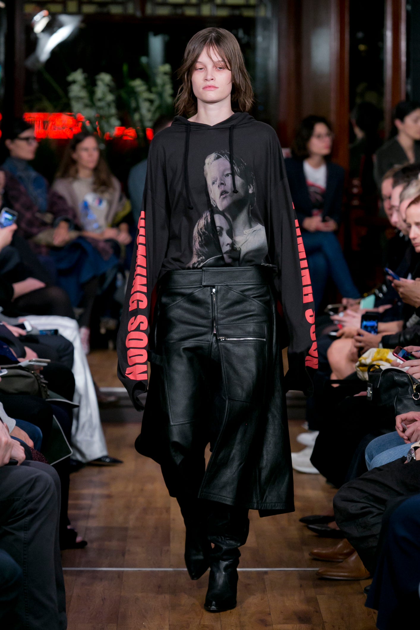 A look from the Vetements spring/summer 2016 collection, in Paris