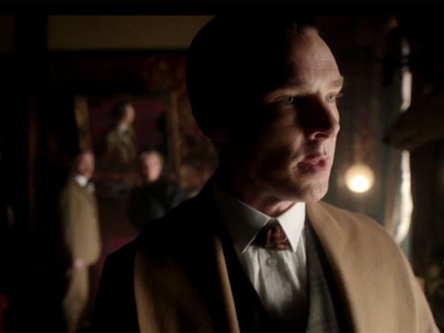 Benedict Cumberbatch as Sherlock Holmes 