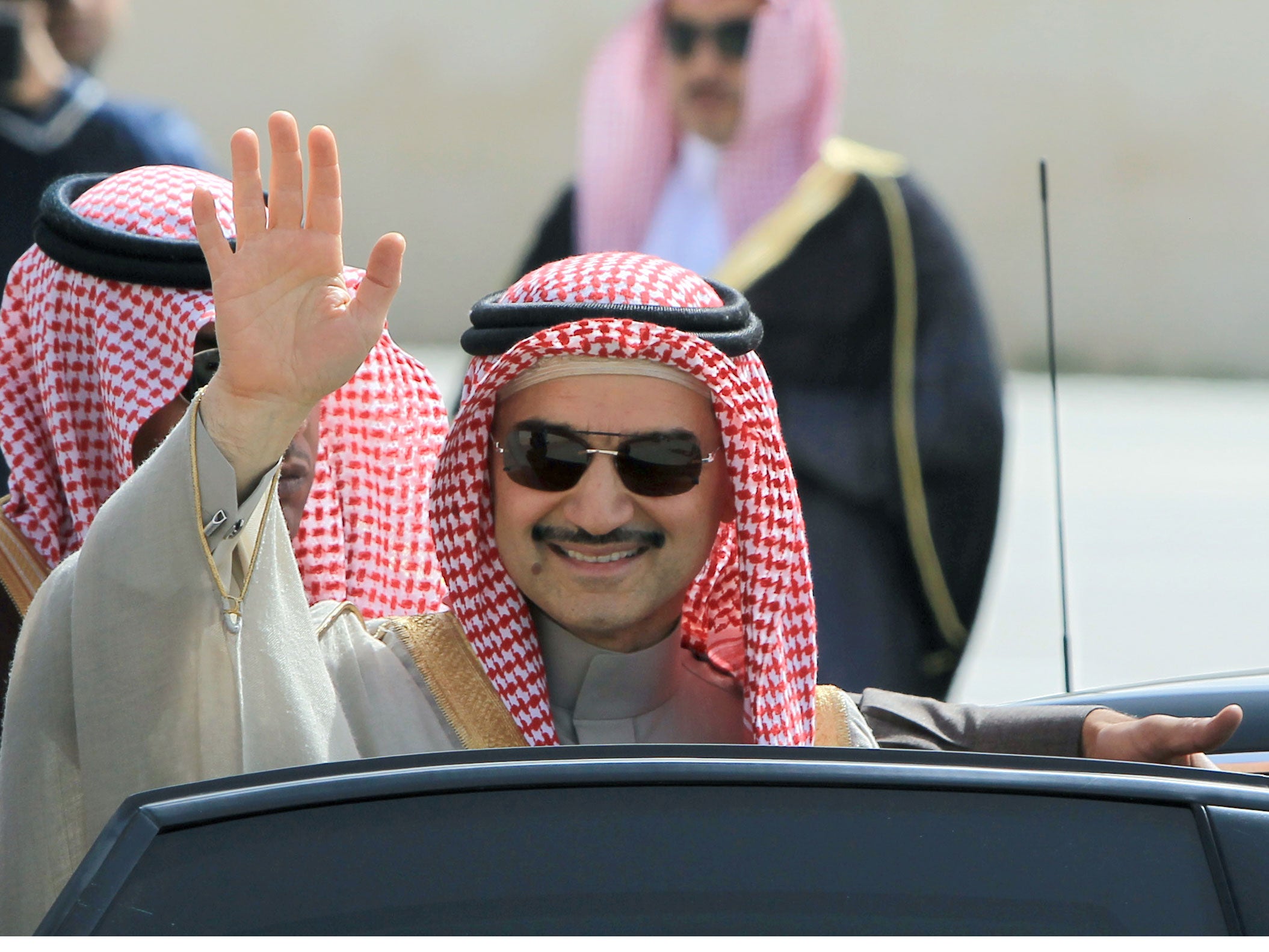 Saudi prince Al-Waleed bin Talal now owns about 4 million shares in Twitter.