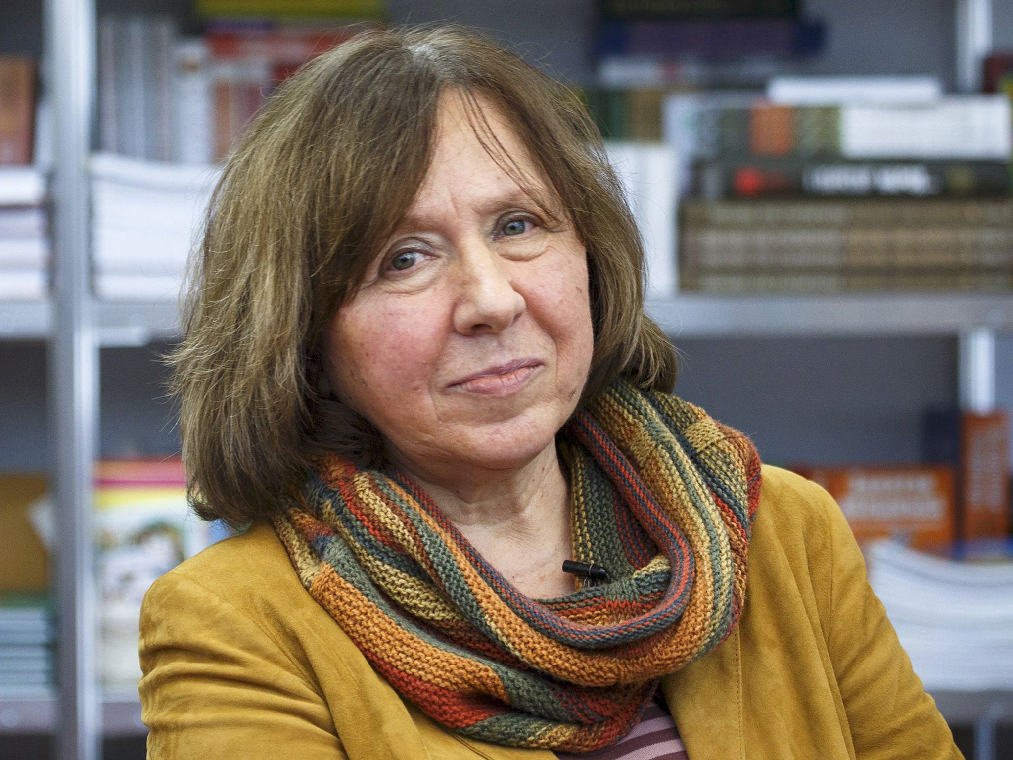 Belarusian writer Svetlana Alexievich won the 2015 Nobel Prize for Literature