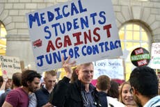 Read more

Hunt's junior doctors' contract is causing depression in young medics