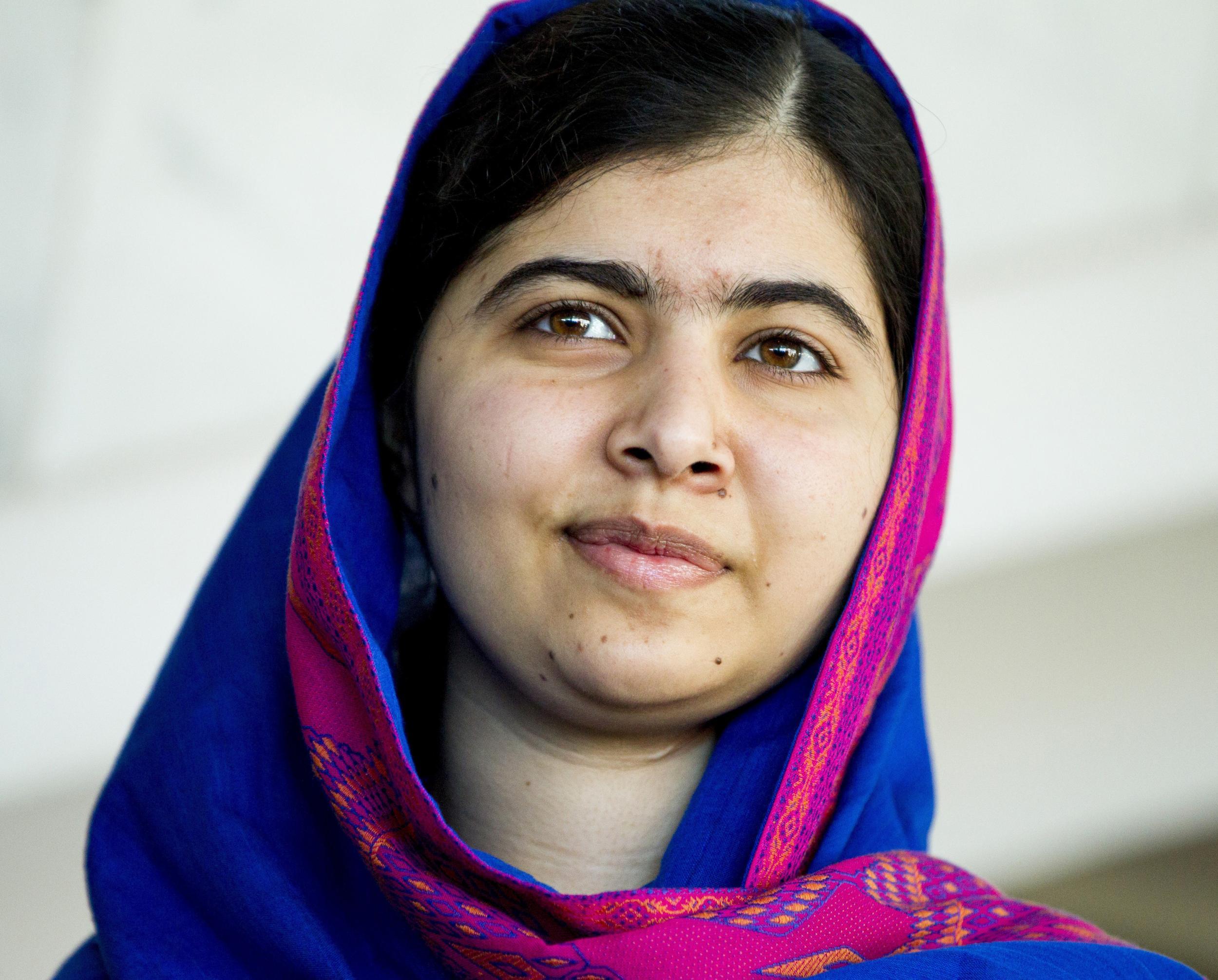 Malala Yousafzai was criticised over an unverified image