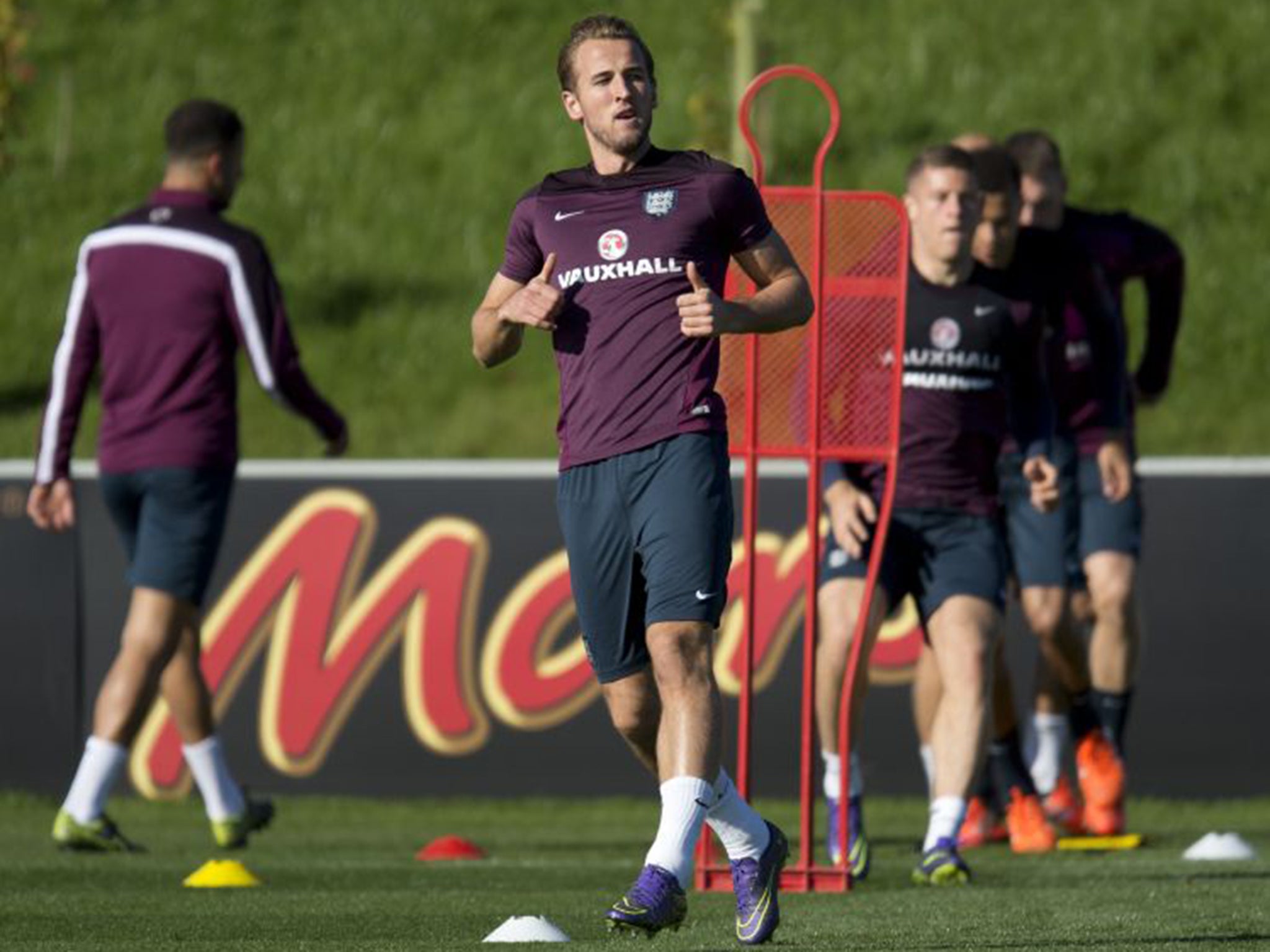 Harry Kane is set to make his first start for England against Estonia on Friday night