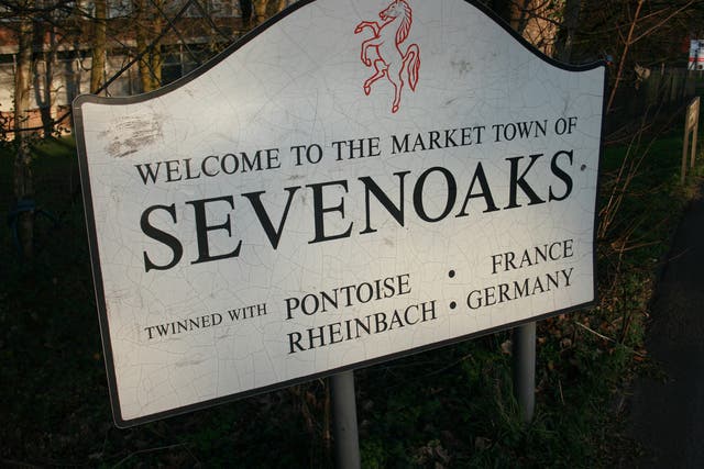 Sevenoaks contains one of the UK’s most expensive streets, where properties sell for up to £5m