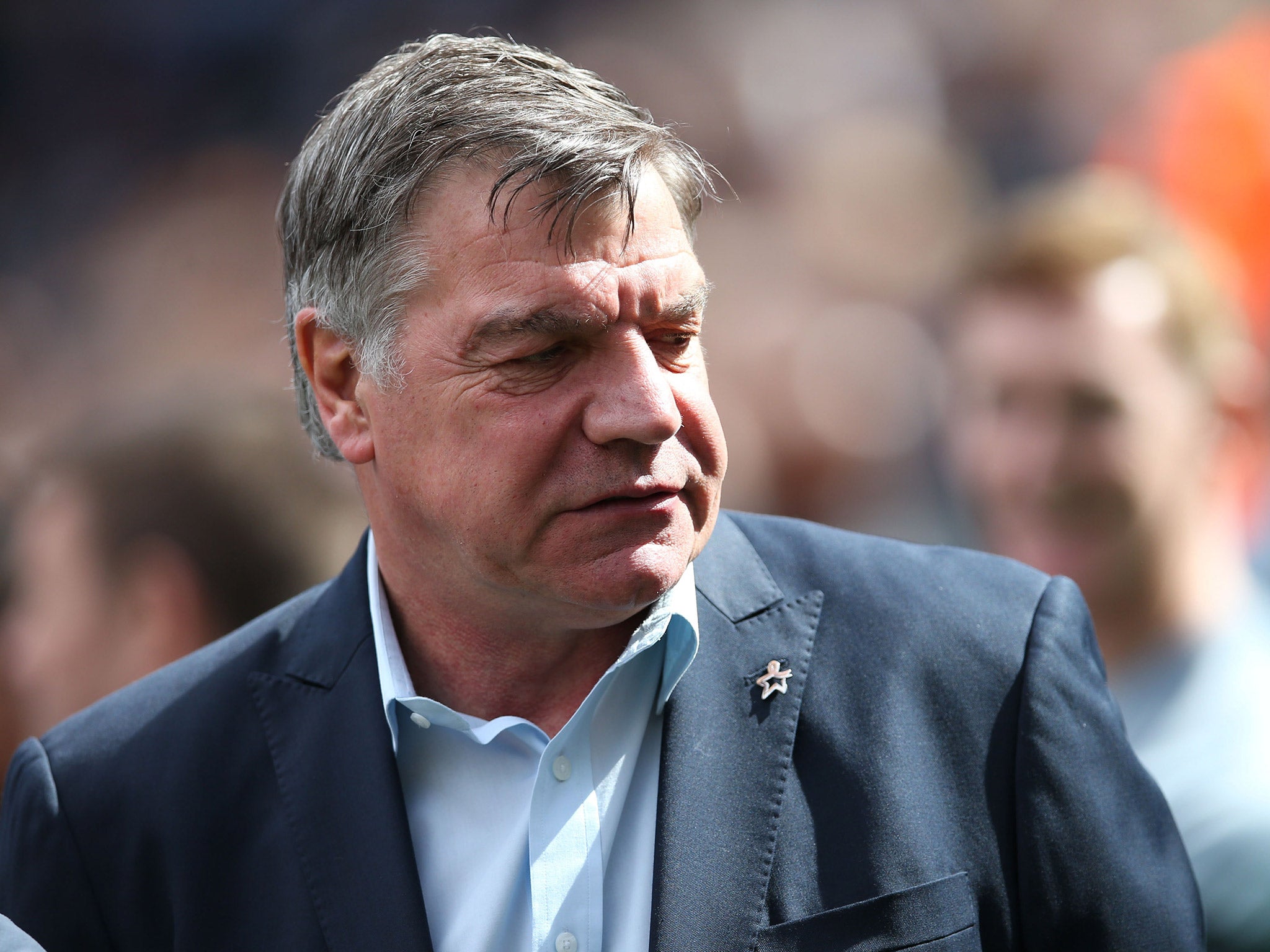 Allardyce played for the club during a short spell in the early 1980s