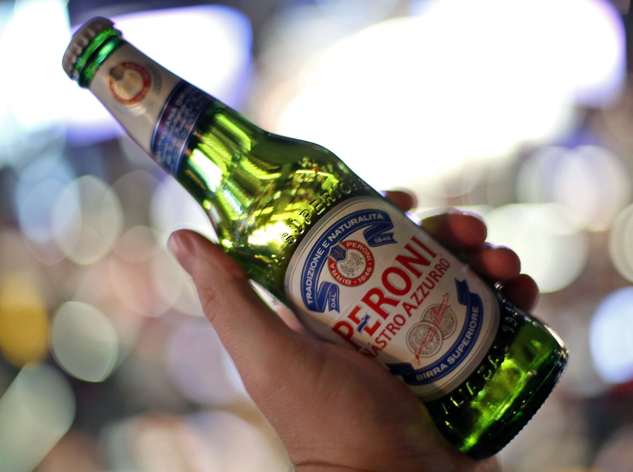 SABMiller, which brews Peroni, is the second largest brewer in the world, with 9.7% of global market share