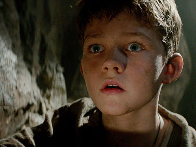Australian newcomer Levi Miller as Peter Pan in Pan