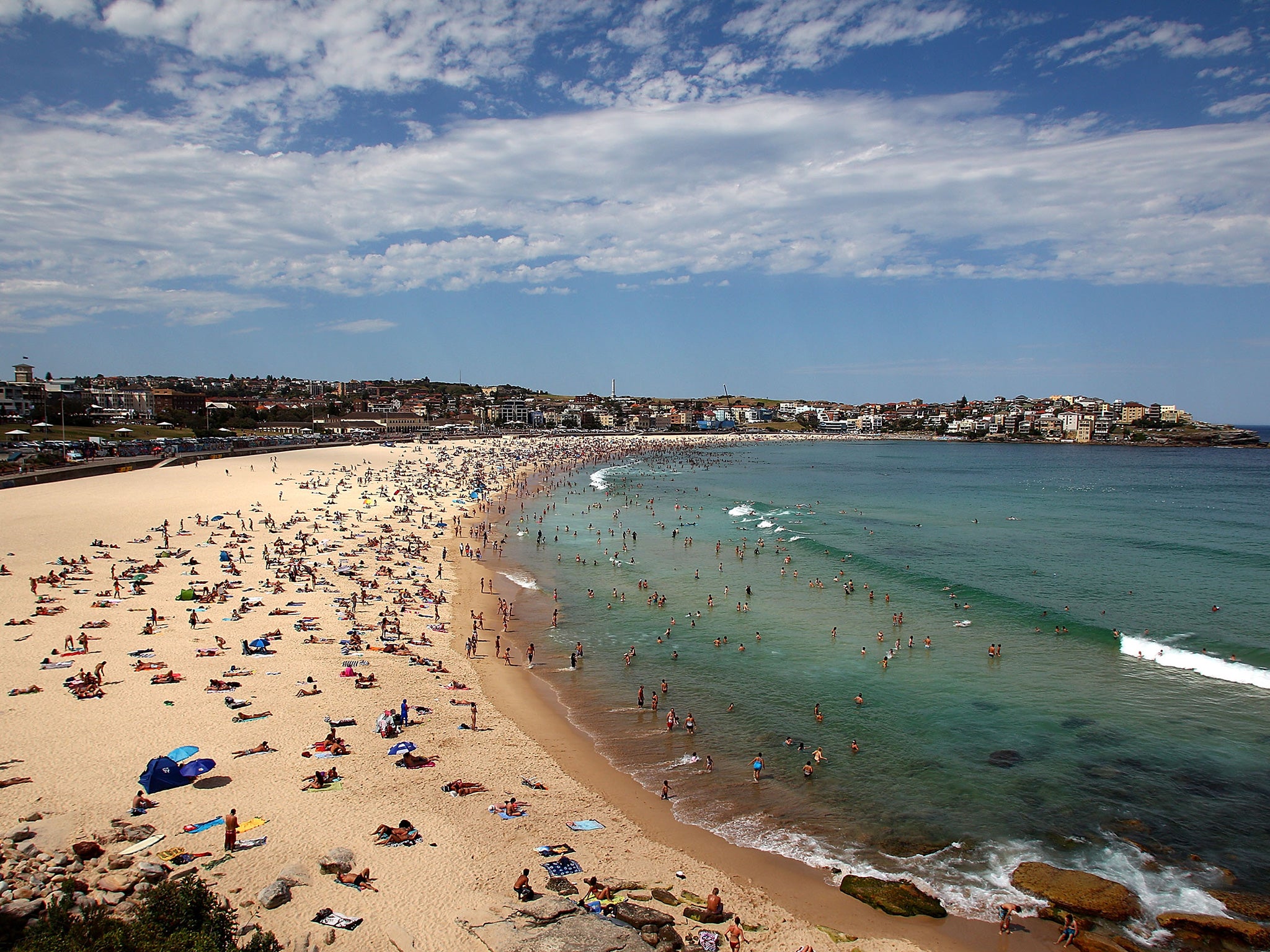 The flights would allow British tourists to spend even more time on Bondi Beach