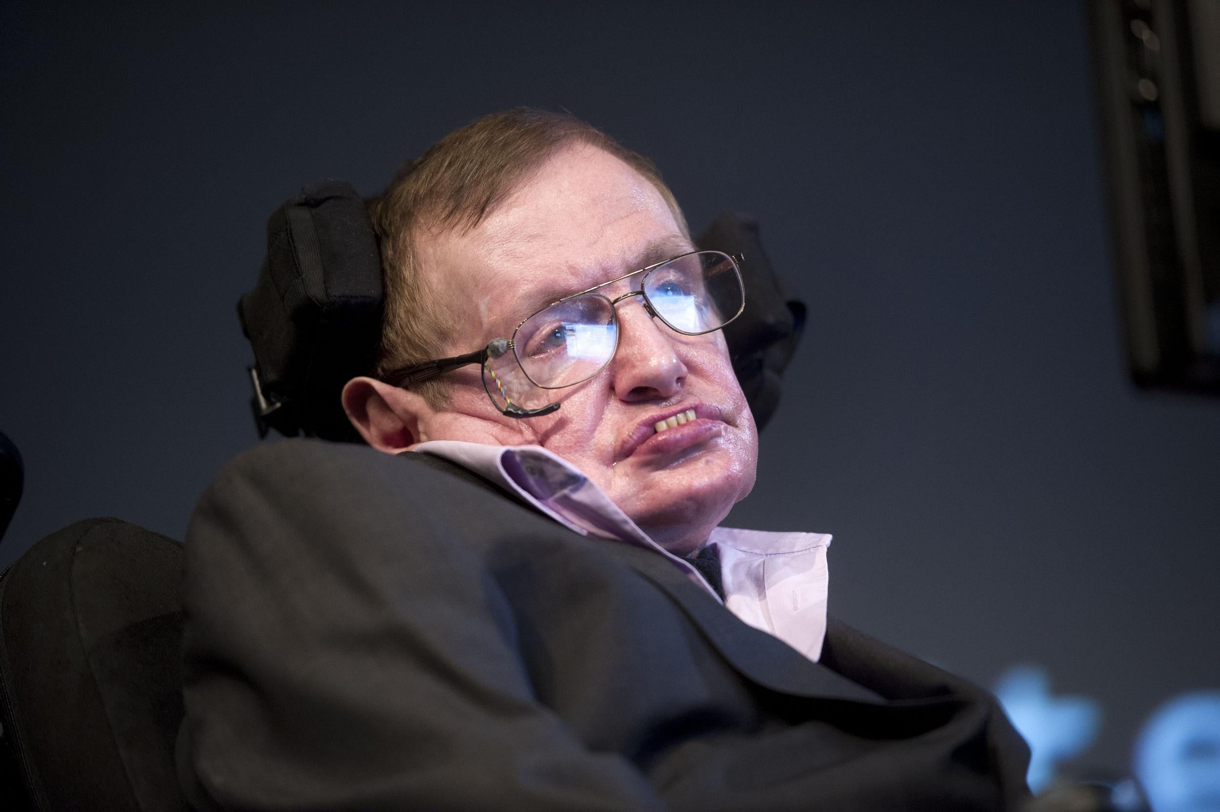 Hawking warned the the rise of machines could leave the majority of people 'miserably poor'