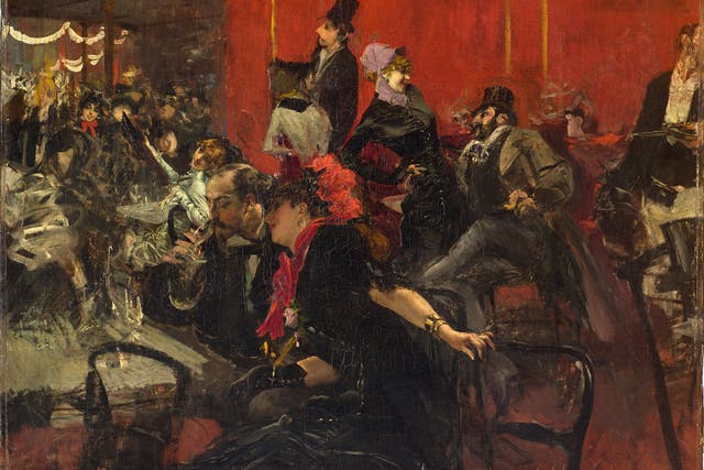 Scène de fête au Moulin Rouge, by Giovanni Boldini