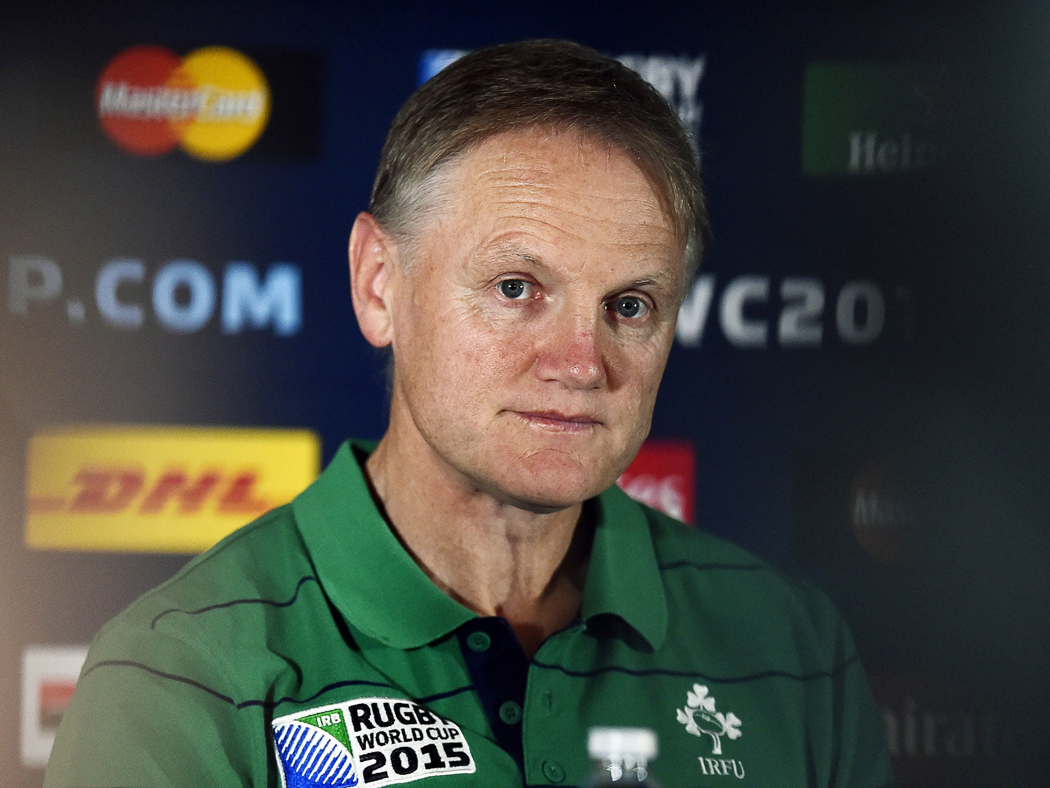 Ireland's head coach Joe Schmidt