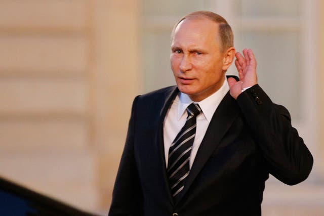 Mr Putin has spoken of the terrorist threat to Russia