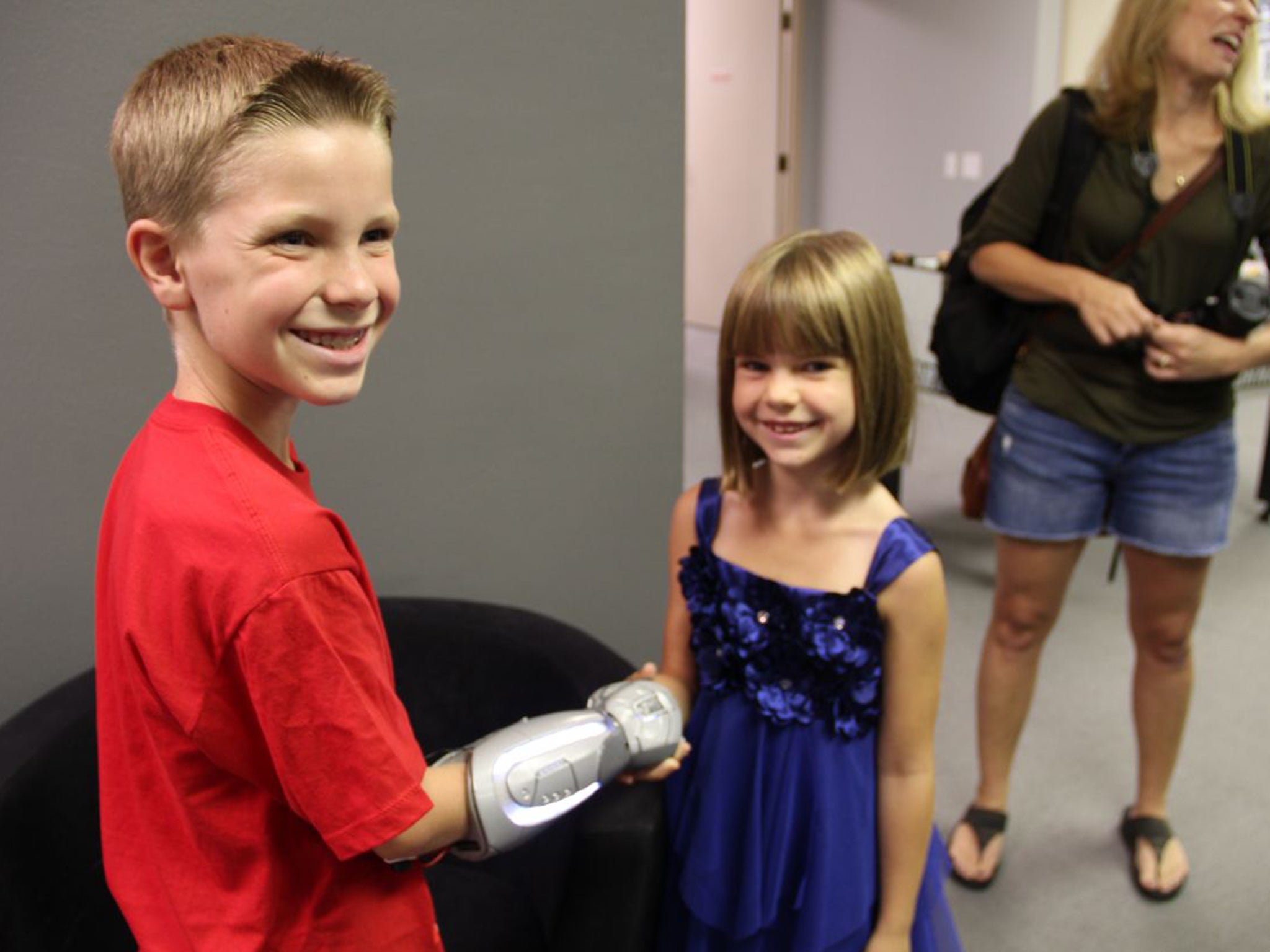 At first glance the bionic hands look like expensive toys, but they are primarily designed to transform lives, giving amputees a sophisticated, but affordable robotic hand