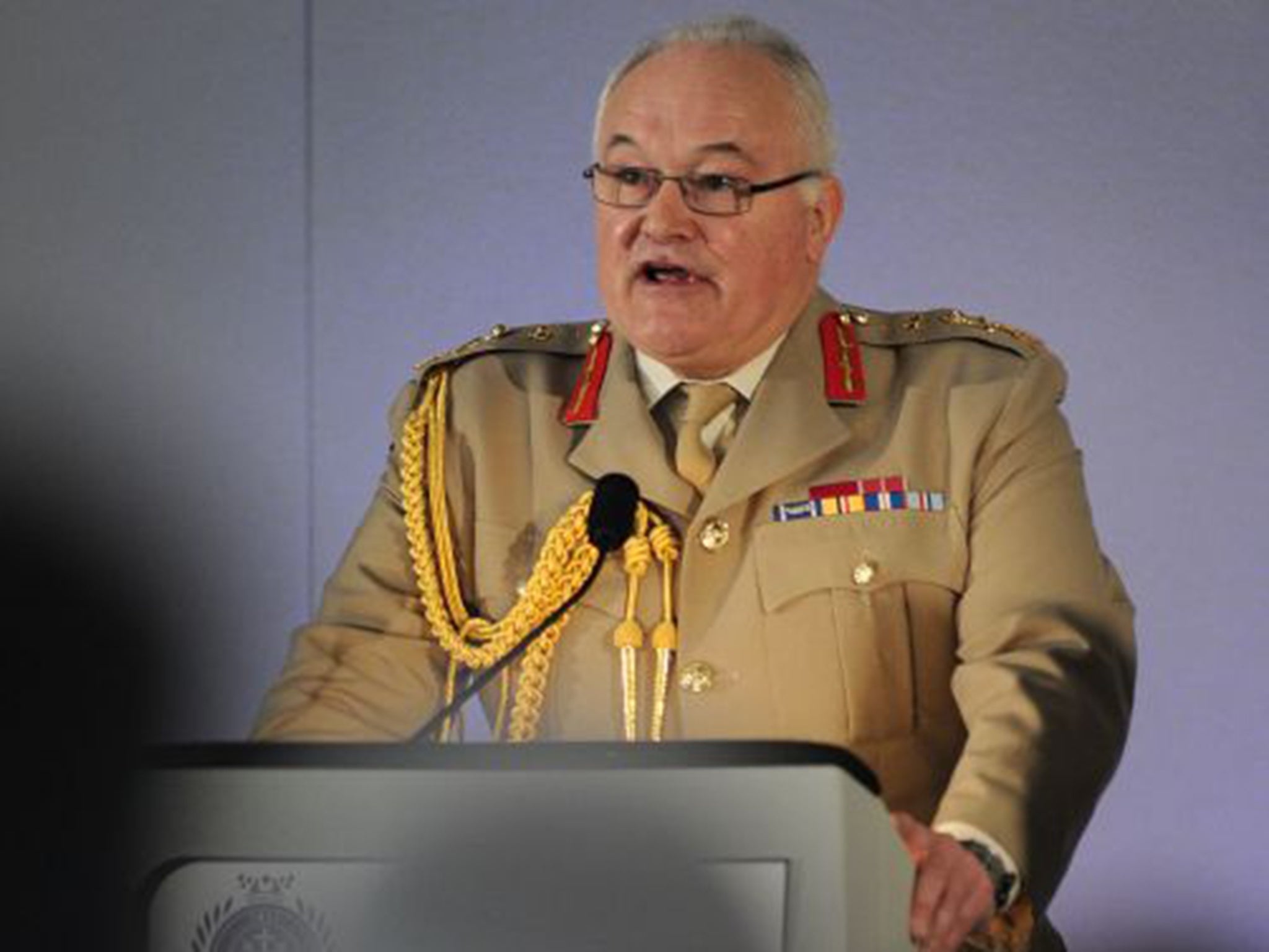 General Sir Peter Wall retired as head of the British Army in September 2014