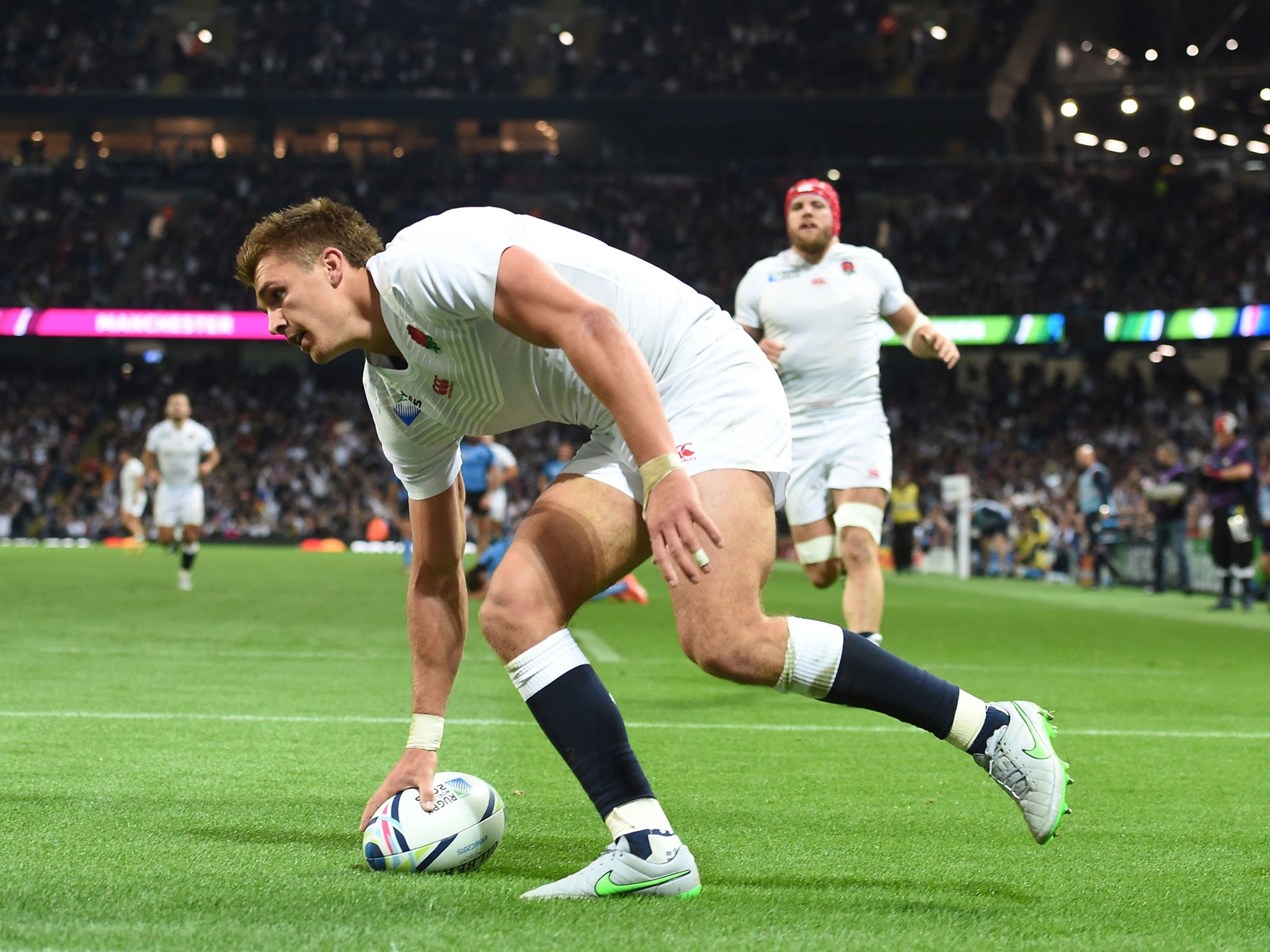 
Slade played in the 60-3 rout of Uruguay 