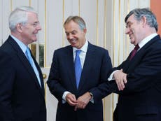 Three ex-prime ministers front push to stay in the EU
