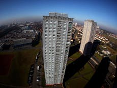 The demolition of a tower block that's an attack on social housing