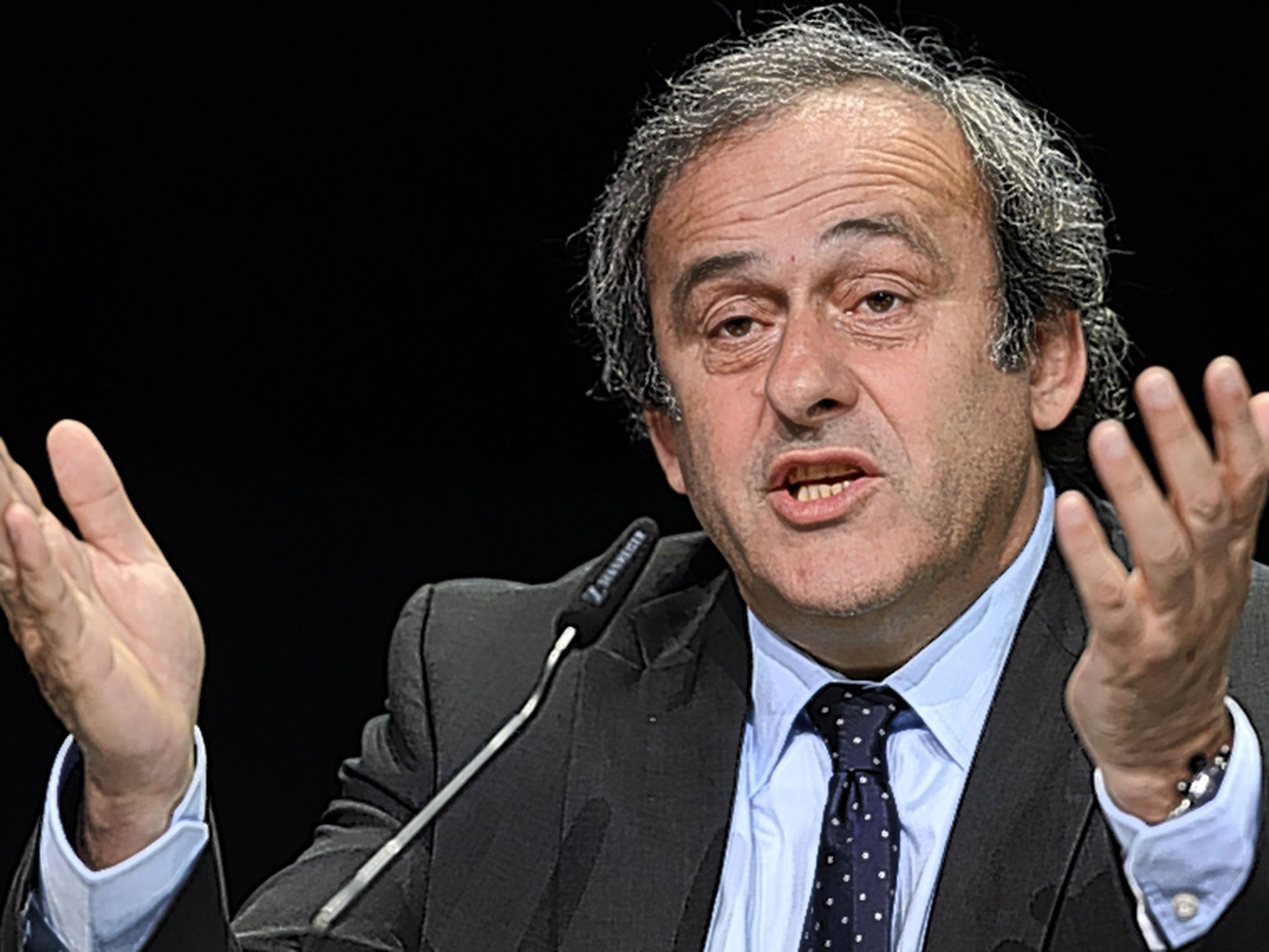 Michel Platini says the allegations against him are ‘based on mere semblances’