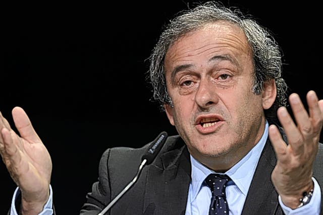 Michel Platini says the allegations against him are ‘based on mere semblances’