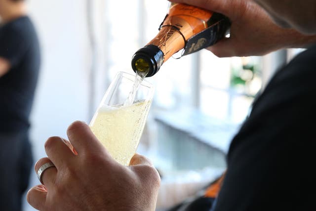 Sales of sparkling wines like prosecco are driving the boost in wine consumption.