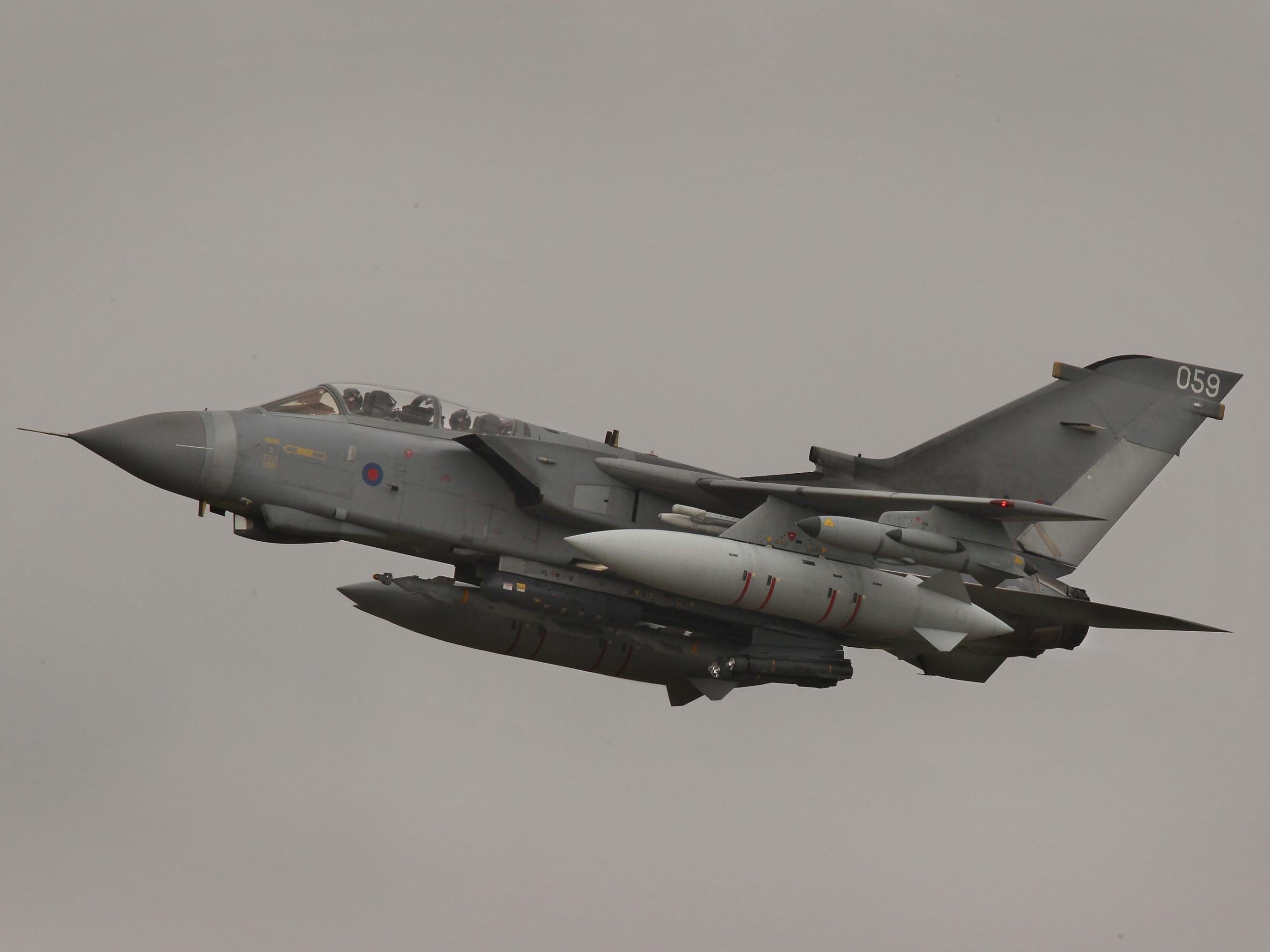 Reports allegedly said RAF Tornado fighters in Iraq had been fitted with missiles designed for aerial combat