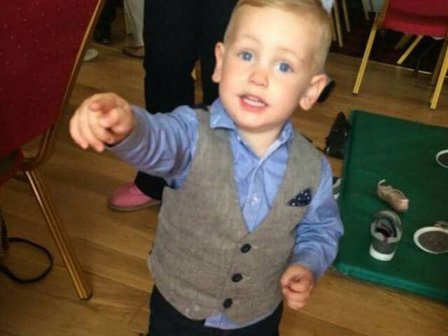 A fundraising page set up for the toddler has received over £8,200 