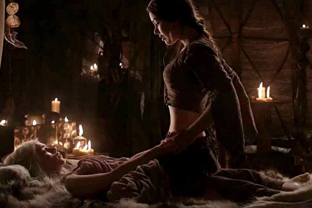 Diversionary tactic? A scene from ‘Game of Thrones’, which makers HBO deny uses sex gratuitously