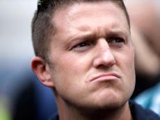 Tommy Robinson permanently banned from Twitter