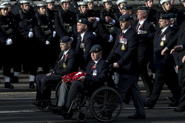 War veterans attend Remembrance Day services