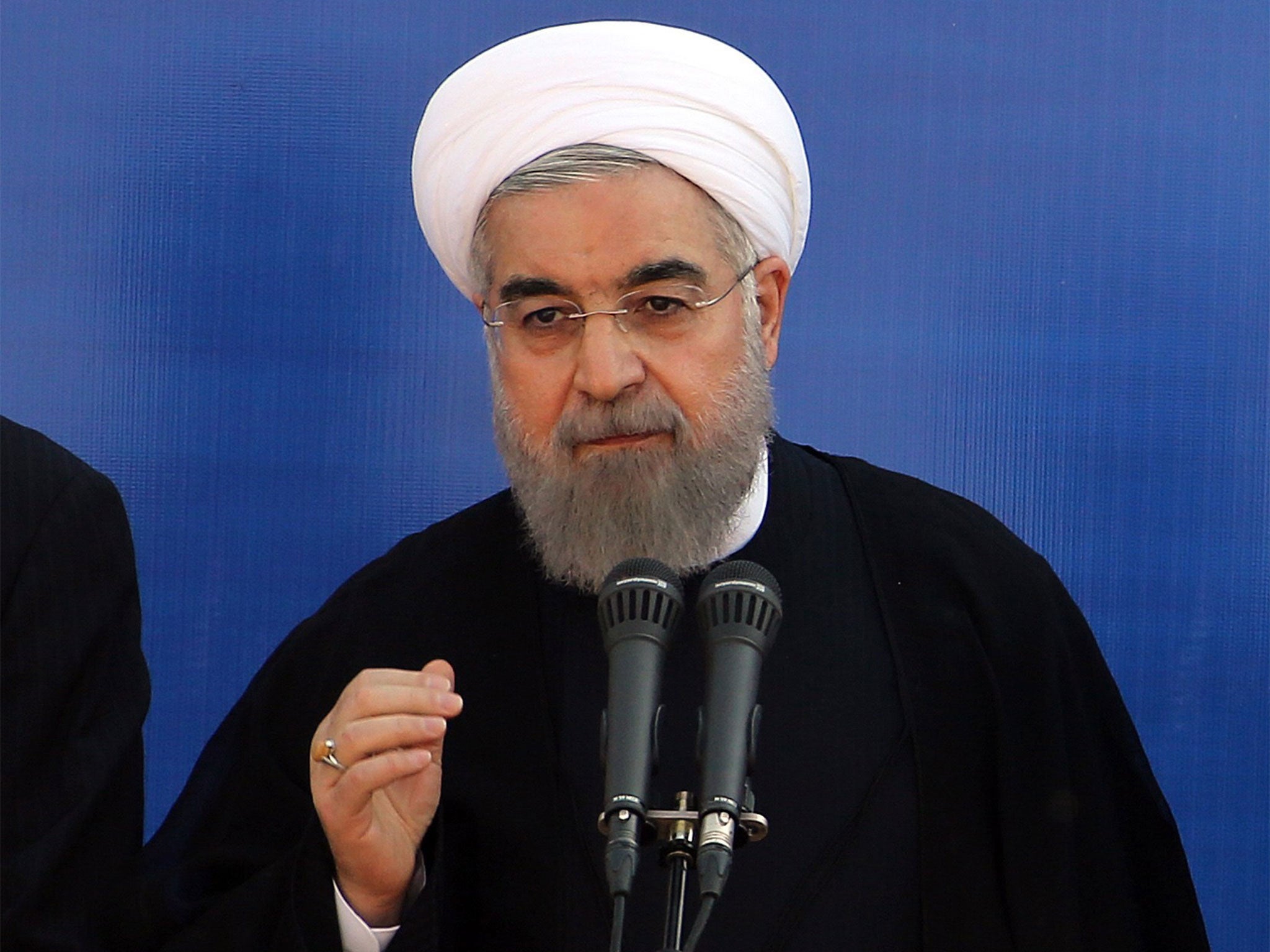 Some politicians had opposed the deal President Rouhani reached with world powers