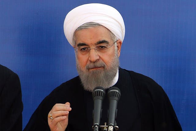Some politicians had opposed the deal President Rouhani reached with world powers