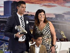 Cristiano Ronaldo junior infuriates dad by failing to say his own name