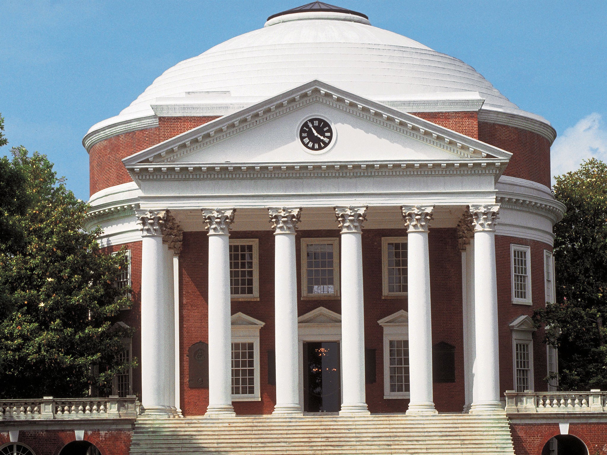 The Rotunda building at the University of Virginia in Charlottesville, by Jefferson Thomas