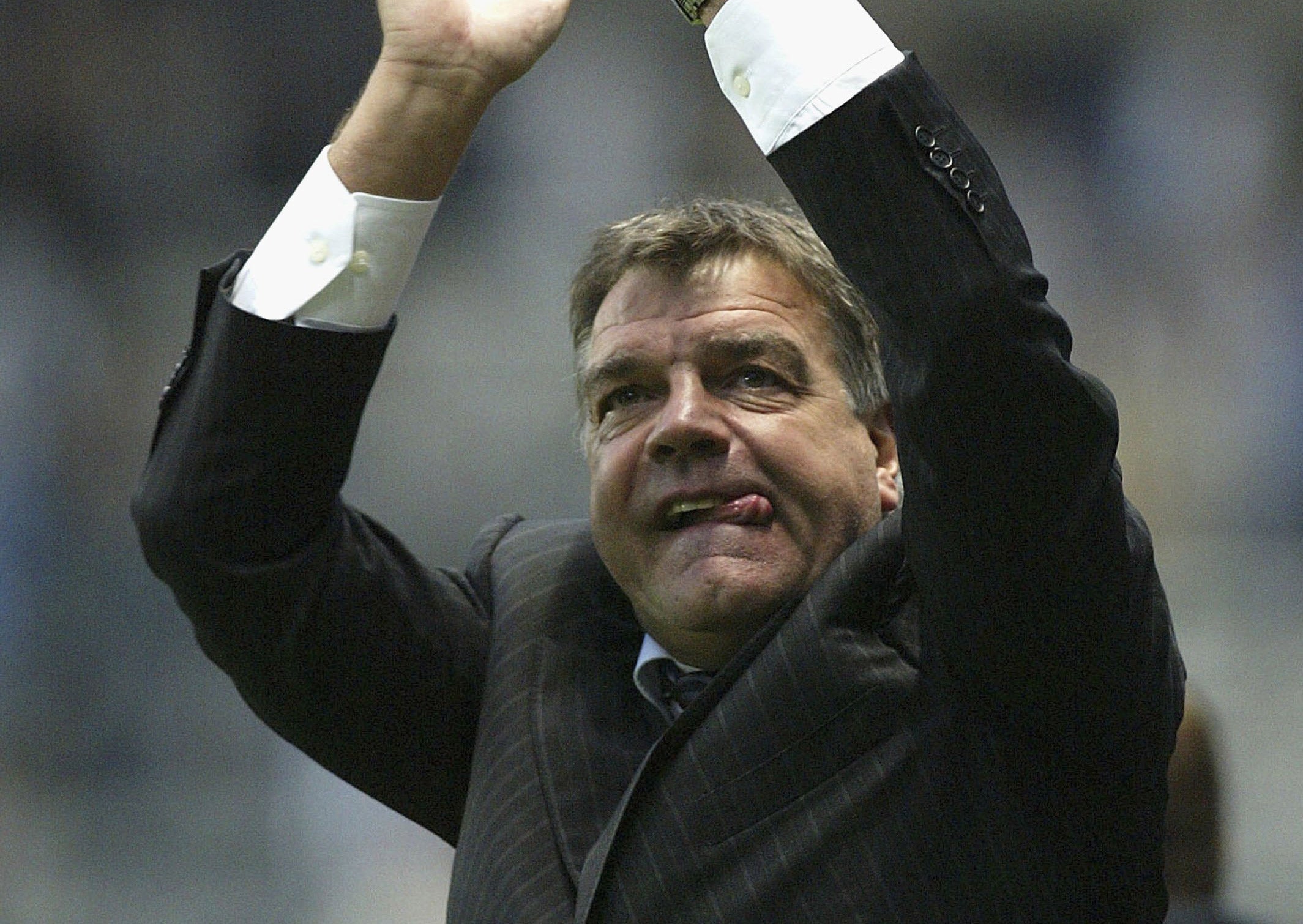 Allardyce's hopes were thwarted by a lack of PowerPoint facilities
