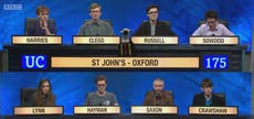 University Challenge student’s reaction to buzzer gets Twitter talking