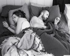 Photos of humans with the smartphones removed show a grim addiction