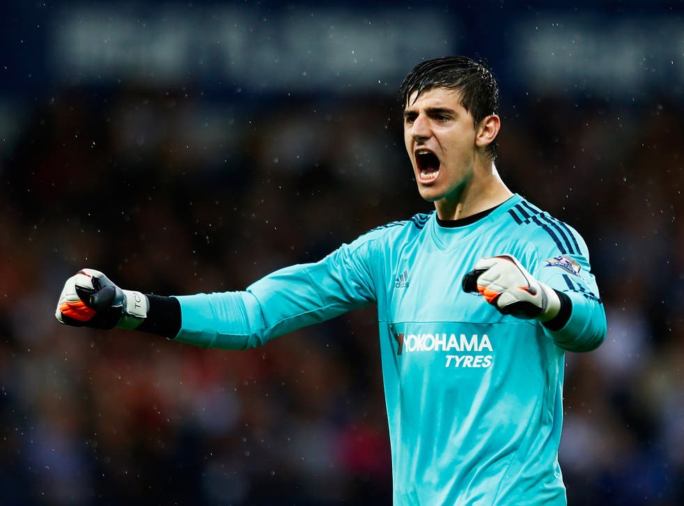 Courtois has not featured since the home defeat to Crystal Palace