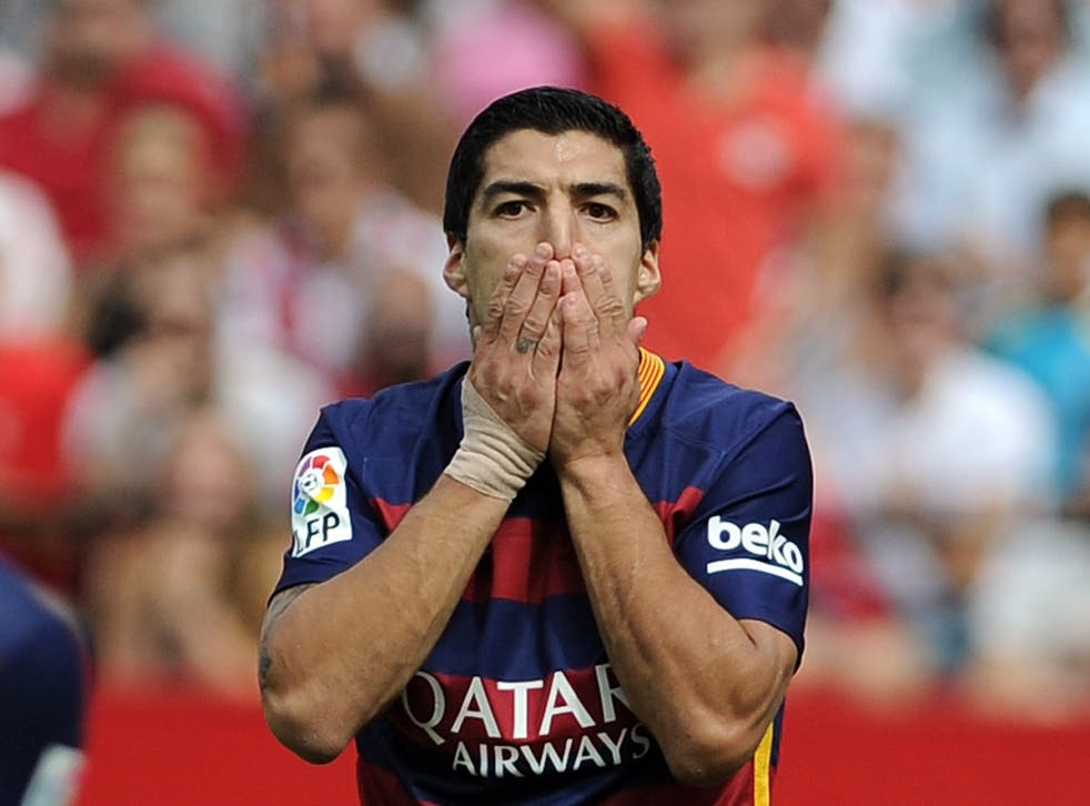 Luis Suarez's Barcelona have been in poor form this season