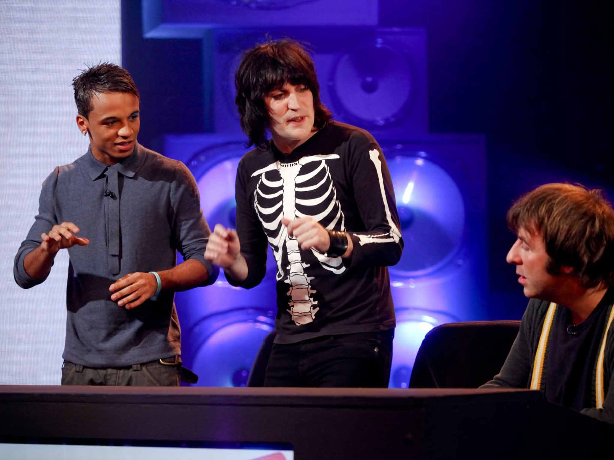 In 2009, his first year as a captain on 'Never Mind the Buzzcocks', with singer Aston Merrygold of JLS and the comedian David O'Doherty