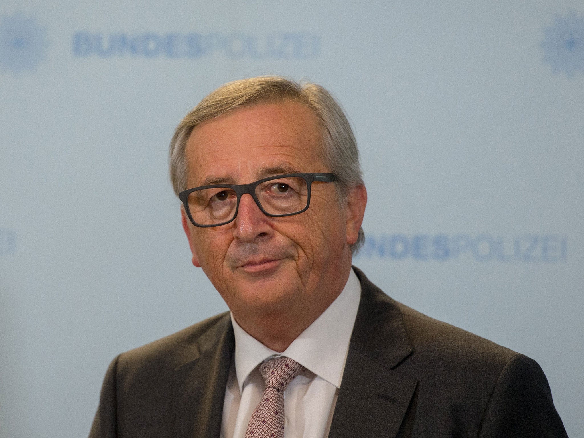 Mr Juncker said: 'Those who organised these attacks and those that perpetrated them are exactly those that the refugees are fleeing and not the opposite'