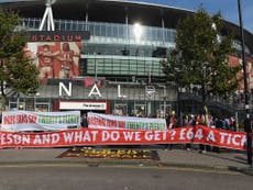 Bayern Munich fans call for protest over Arsenal tickets