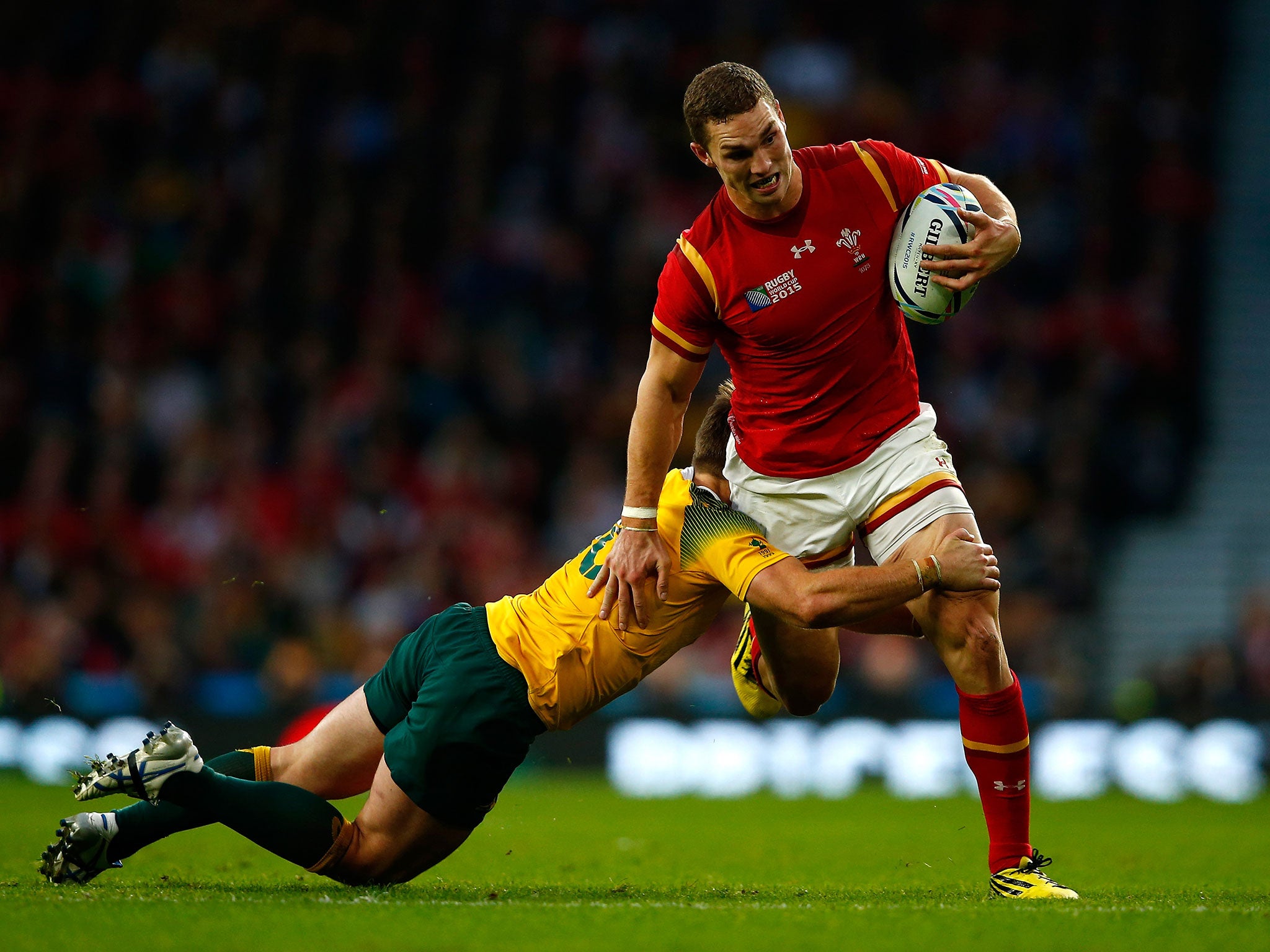 George North returns to the wing for Wales' clash with Australia