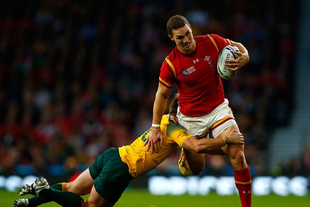 George North returns to the wing for Wales' clash with Australia