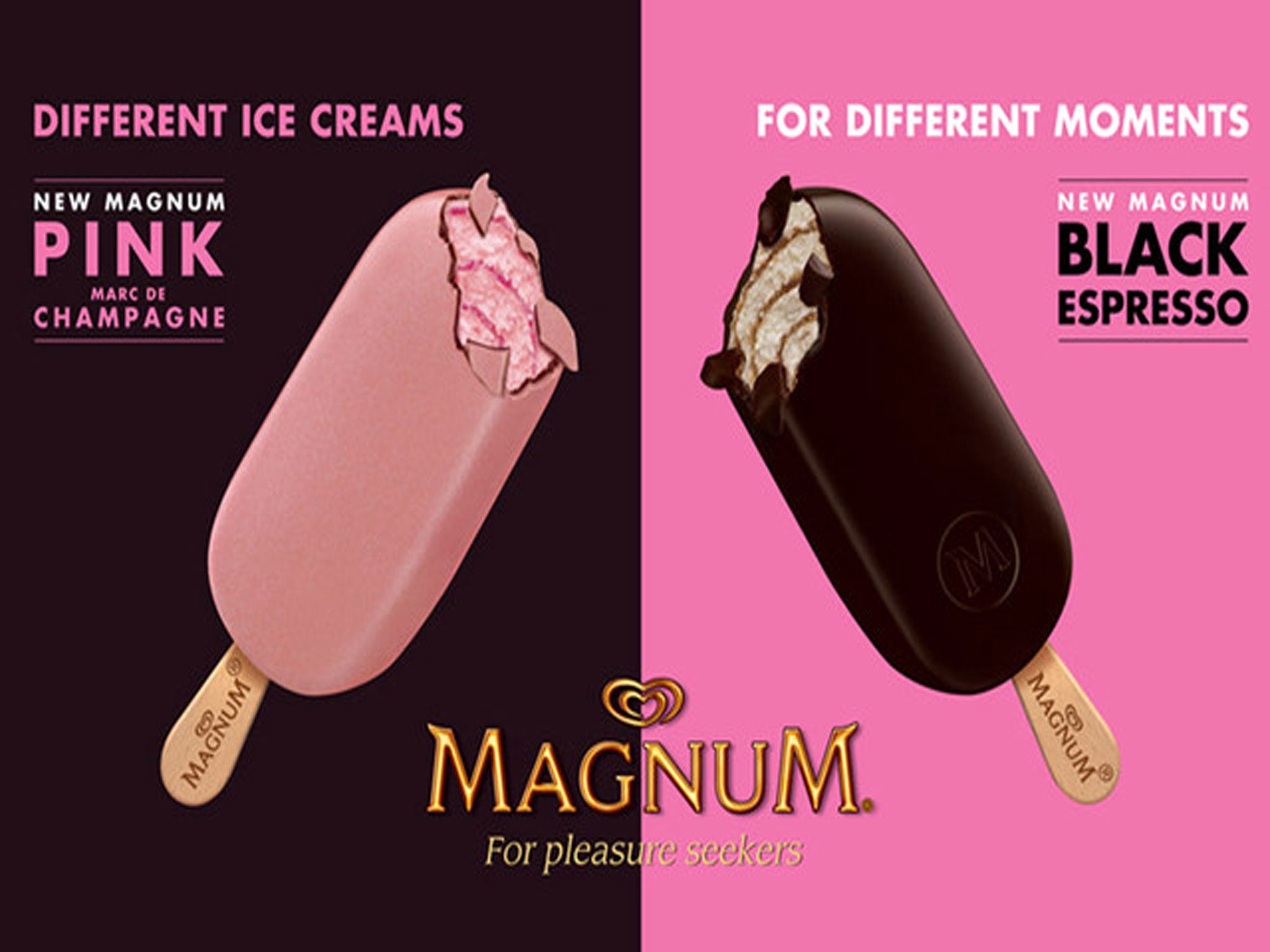 Magnum Black Ice Cream