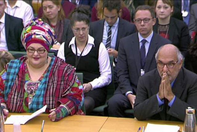 Camila Batmanghelidjh and Alan Yentob were questioned for three hours by MPs.